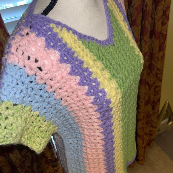 Handmade Boho Crochet Top - Picture 6 of 12